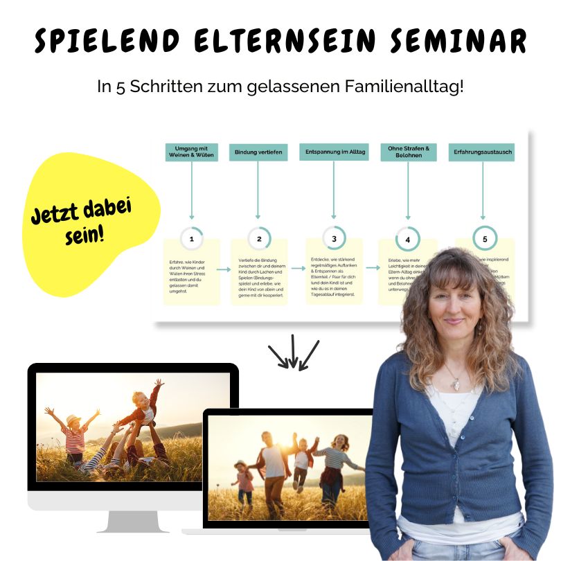 Produktbild „Spielend Elternsein“ Seminar - Quadrat